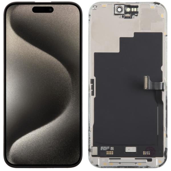 【訳あり美品】iPhone 15 Pro 純正パネル ディスプレイ 取り外し品 iPhone 15Pro 液晶パネル 純正 リペア品 / iphone15 アイフォン 15pro