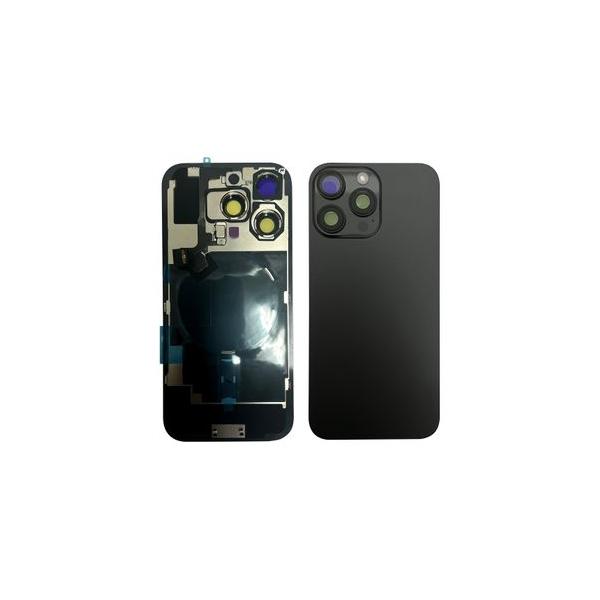 iPhone 16Pro バックガラス 互換品 ロゴ無し レンズ ＆ MagSafe 付き