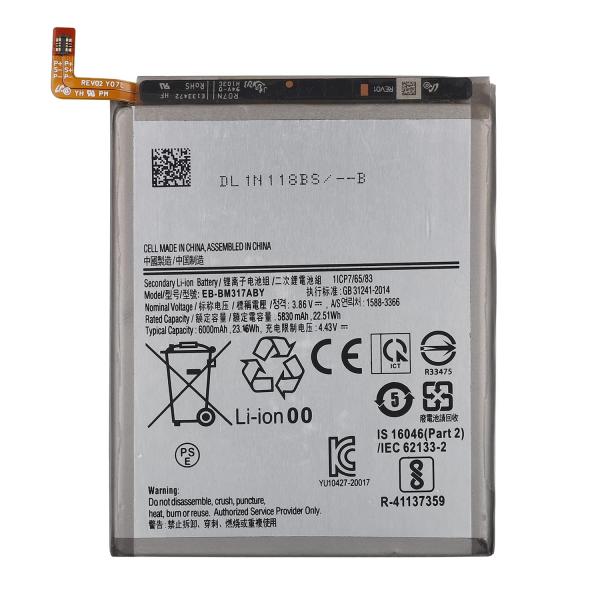 Galaxy M31 / M31s バッテリー EB-BM317ABY 6000mAhSAMSUNG サムスン Android アンドロイド Galaxy ギャラクシーGalaxyバッテリー ギャラクシーバッテリー Galaxy電池 ギャラ...