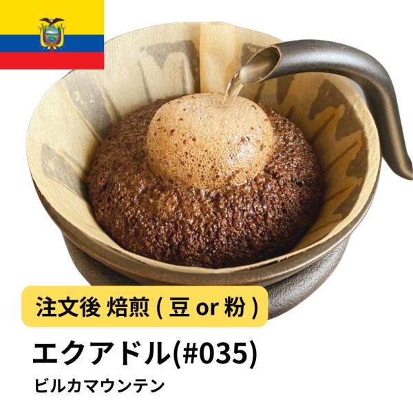 コーヒー 豆 粉 エクアドル ビルカマウンテン Qグレード #035 DripTrip