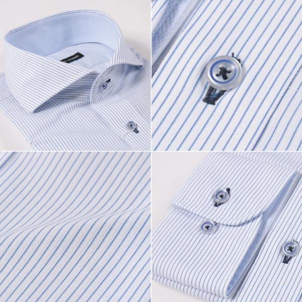 メンズ シャツ 結婚式 二次会 スーツ Black On Tete Homme ホリゾンタルカラー ストライプ シャツ 長袖 ワイシャツ カジュアル シャツ パーティー ブランド Buyee Buyee Japanese Proxy Service Buy From Japan Bot Online