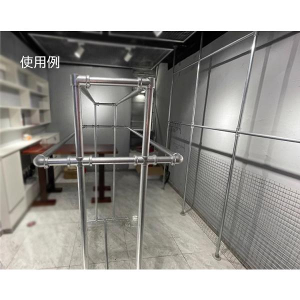 25.4mm�p �A���~���� �z�� �p�C�v�W���C���g 90�x�G���{ �g�� A25-125 GAVAN ���i�摜3