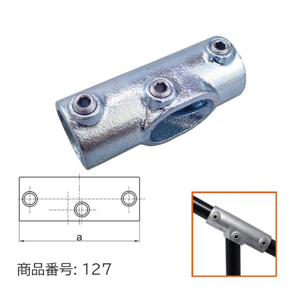 31.8mm 32mm パイプジョイント内径：35mm外径31.8〜34mmのパイプにご利用いただけます。材質：鋳鉄表面処理：溶融亜鉛メッキ、 電気メッキレンチのサイズは6mmもしくは1/4"となります。対応レンチが必要の際は弊店販売の「3...