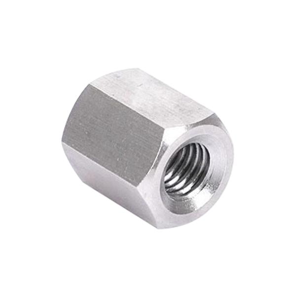 M8 x 1.25 二面幅 14mm 長さ 12mm 5個入 ステンレス鋼 六角 ロング カップリングナット