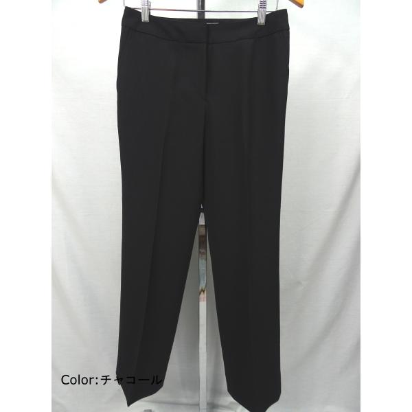 ●メーカー：ＦＯＬＫ●品番：FP6522-2●商品名：ストレートパンツ【中古】●カラー：チャコール●サイズ：・ 9号(ウェスト:72 ヒップ：93 丈:72 股上:21)・13号(ウェスト:78 ヒップ:99 丈:70 股上:22)・17号...