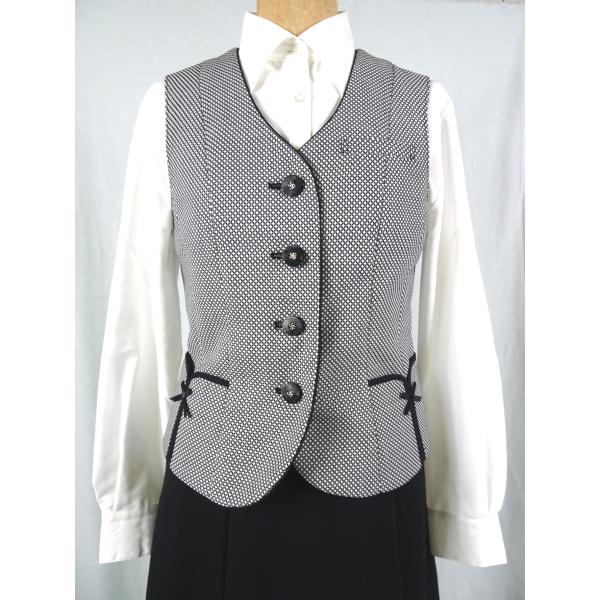 事務服 ベスト FV30599-1 レディス フォーク(FOLK)