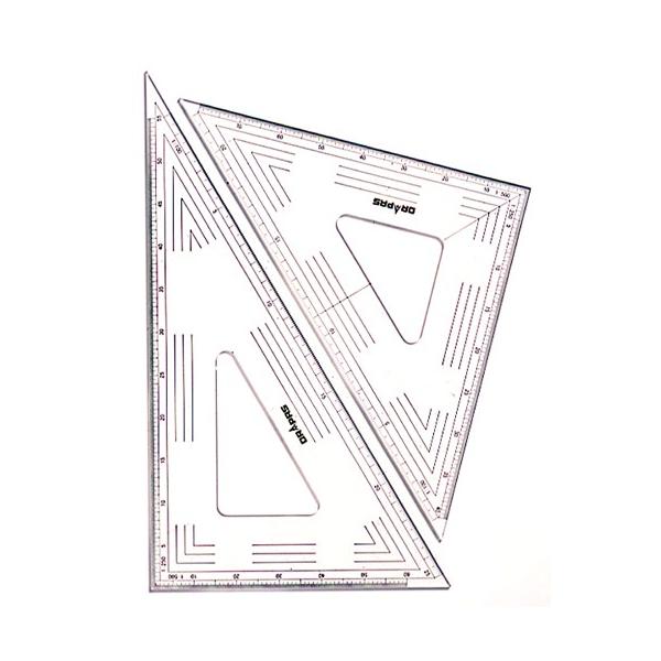 縮尺目盛り付き三角定規2mm厚24cm 13 610 Buyee 日本代购平台 产品购物网站大全 Buyee一站式代购bot Online