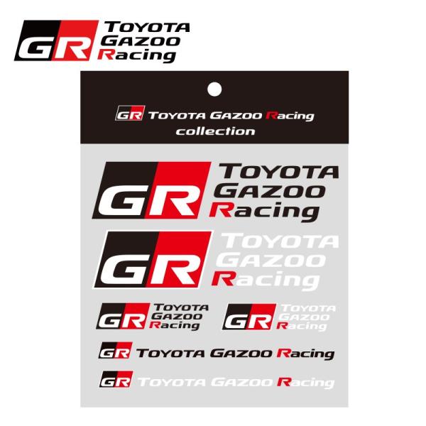 TOYOTA GAZOO Racing ロゴステッカーセットＡ