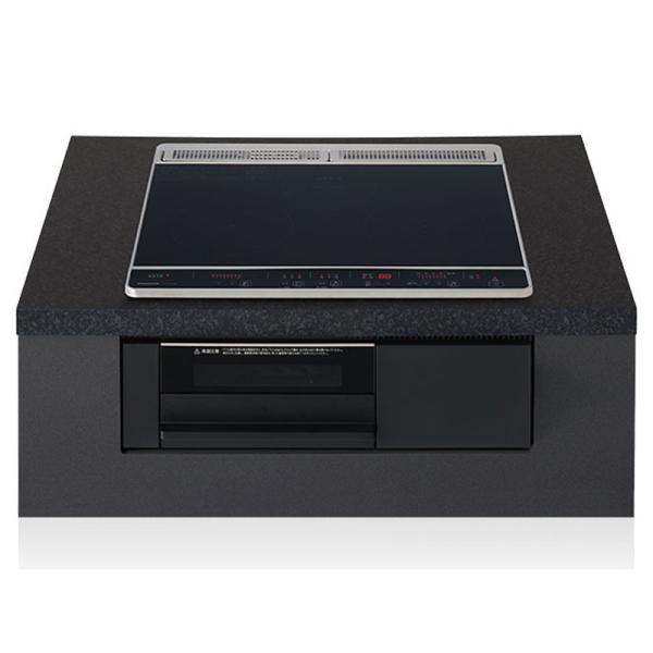 PANASONIC パナソニック IHクッキングヒーター Nシリーズ KZ-N1H6AK ブラック 2口IH＋ラジエント 60cm