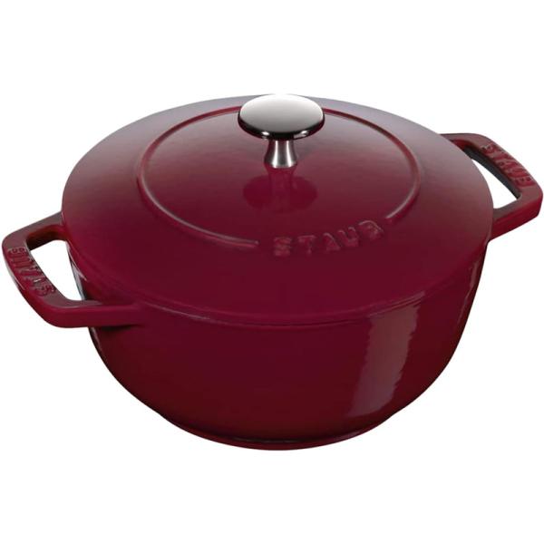 Staub（ストウブ） Wa-NABE M 18cm 両手鍋 鋳物 ホーロー フランス製