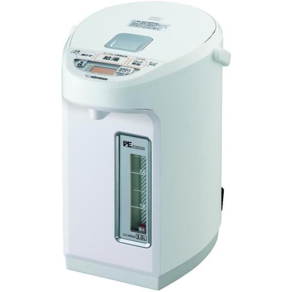 I*9様 美品・象印VE電気まほうびん 優湯生 CV-WB30-WA ホワイト 優湯生 ZOJIRUSHI 象印マホービン 電気ポット CV-WB30-WA 3.0L