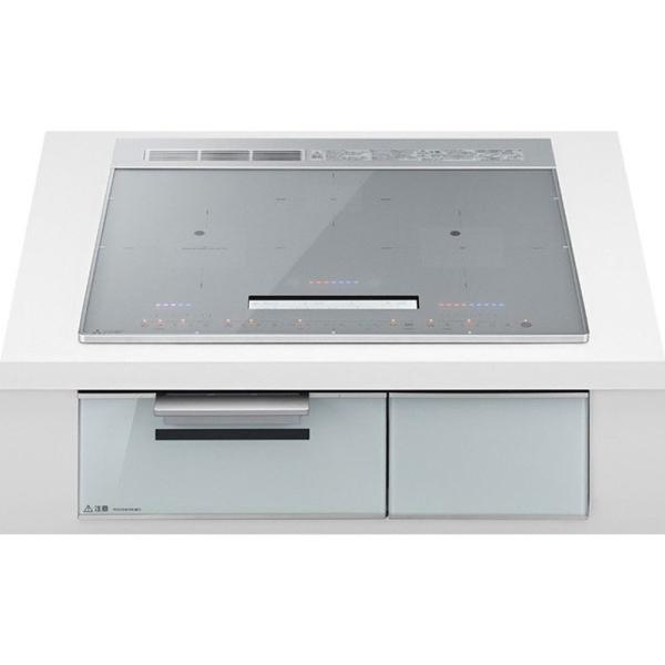MITSUBISHI 三菱電機 IHクッキングヒーター CROSS-TOPシリーズ CS-A106-S シルバー 3口IH 60cm ビルトイン