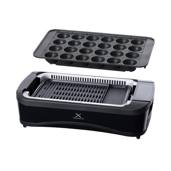 山善 焼肉グリル XGRILL PREMIUM YGMC-FXT130(B) 山善 煙の少ない焼肉グリル XGRILL PREMIUM YGMC-FXT130 ホット