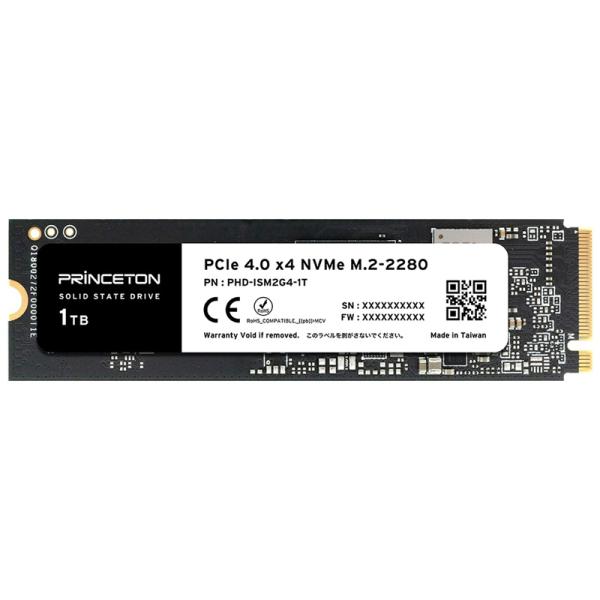 PRINCETON（プリンストン） M.2 NVMe 内蔵型SSD PCIe 4.0 PHD-ISM2G4
