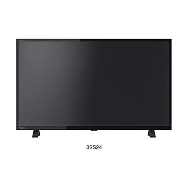 東芝 TOSHIBA REGZA レグザ 32型 LED液晶テレビ 32S24 32【商品仕様】画面サイズ：32V型外形サイズ(スタンド含)：幅73.0×高さ46.3×奥行き17.8cm重量(スタンド含)：約4.5kg画素数：水平1366×...