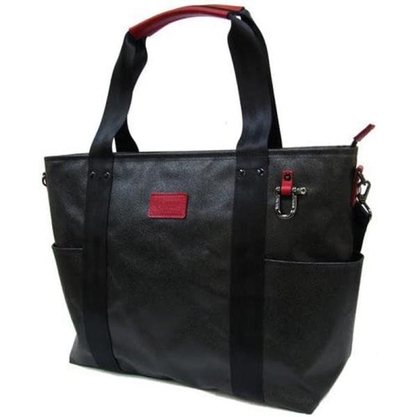 極美品✨森野帆布　SIGNAL FLAG Premium 2way トートバッグ 森野帆布 SIGNALFLAG 2WAY トートバッグM レッド×ブラック SF