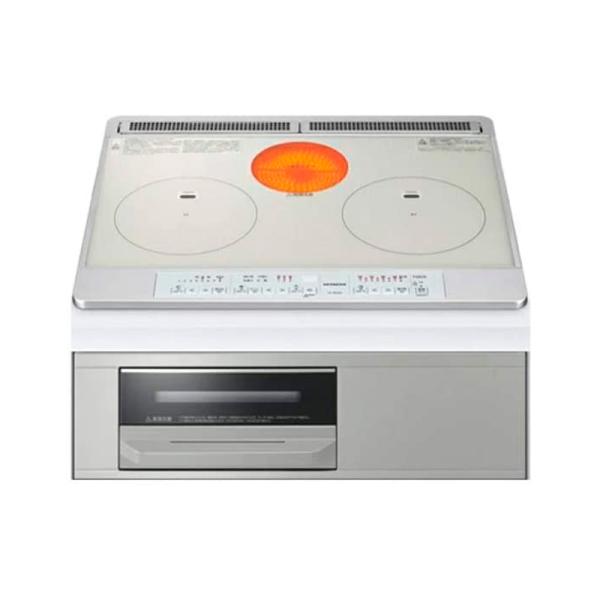 他サイト： 日立 HITACHI IHクッキングヒーター 幅60cm シルバー HT-M60S-Sの商品画像