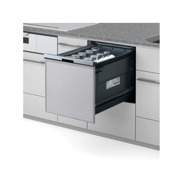 Panasonic パナソニック ビルトイン食器洗い乾燥機 B1シリーズ ミドルタイプ 幅45 cm シルバー NP-45BS1S