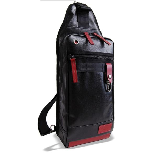 森野帆布 SIGNALFLAG 2WAY トートバッグM レッド×ブラック SF-196P-RB