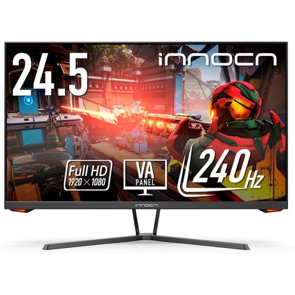 innocn INNOCN ゲーミングモニター 24.5インチ 240Hz フルHD VA