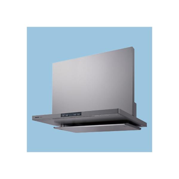 他サイト： パナソニック Panasonic エコナビ搭載 フラット形レンジフード シルバー FY-75DED3-Sの商品画像