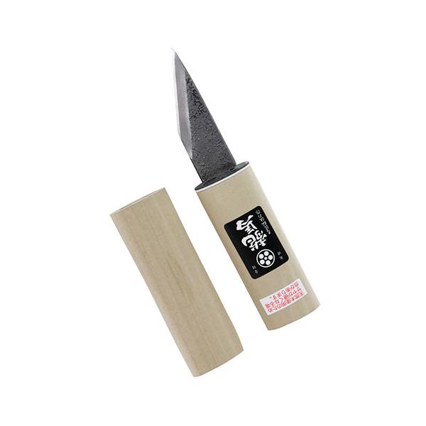 梅鉢龍馬 横手小刀　左用　袋入り 75MM
