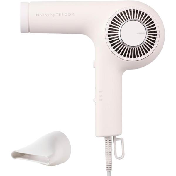 テスコム NIB400B-W ホワイトアッシュ ヘアドライヤー 軽量 日本製 マイナスイオン トライバランスイオン