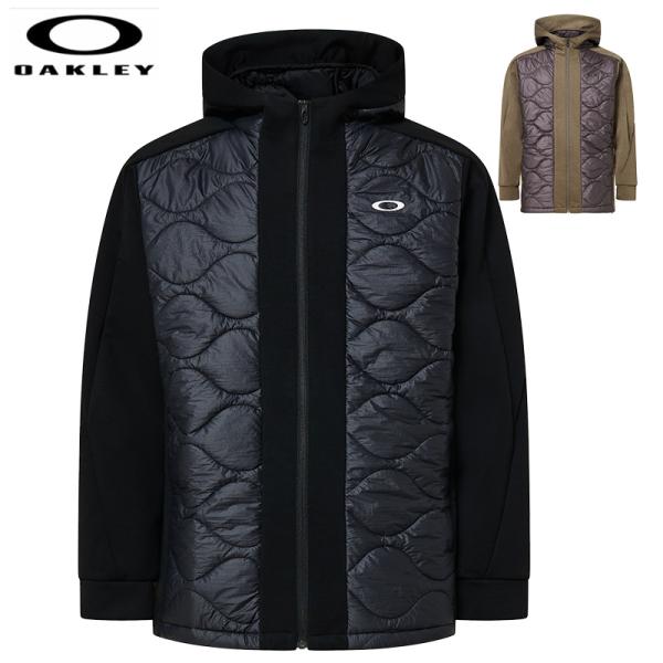 オークリー OAKLEYジャケット ENHANCE FUSION FLEECE JACKET 1.0 (02E) BLACKOUT/(83C) RAVEN S〜Lサイズ