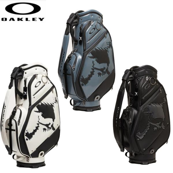 OAKLEY（オークリー） SKULL GOLF BAG 18.0 (02E) BLACKOUT WHITE