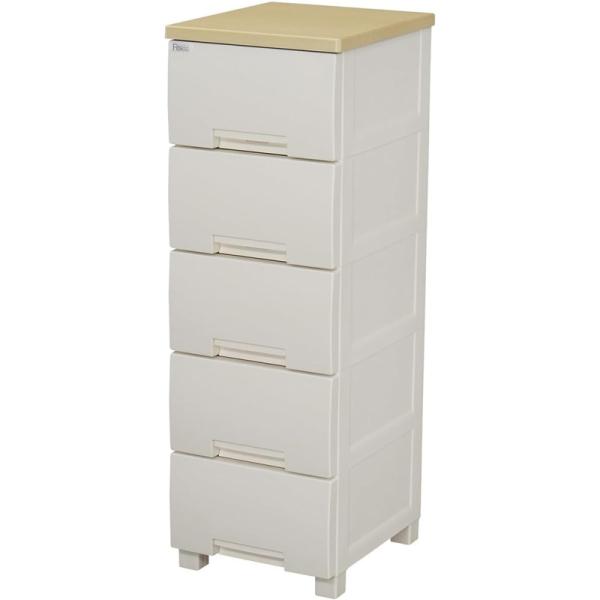 Fits 天馬 Tenma フィッツプラス チェスト 5段 メープル 幅35cm