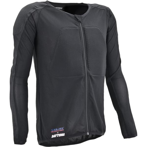 【商品の特徴】通気性抜群のメッシュ素材で夏でも快適、インナーとして通年着用可能HPPE耐切創素材を腕・背中に採用し、摩耗・引裂きに強い安全設計SAS TEC製プロテクター（胸・肩・肘・背中）を標準装備、CE規格レベル1〜2対応スリムフィット...