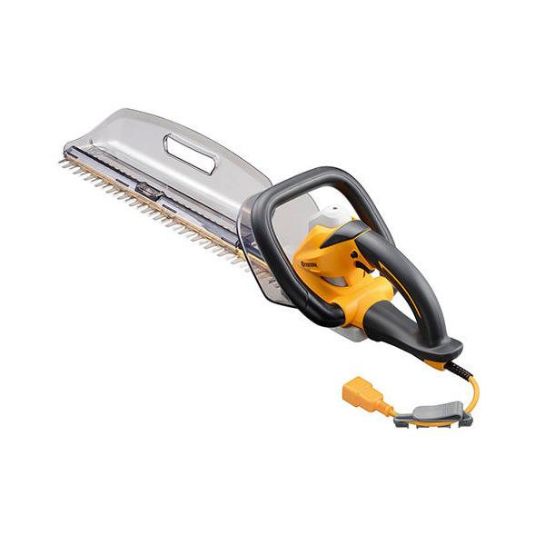 【商品の特徴】低騒音・低振動・クズ侵入防止機構付で金属物の噛み込みから刃を守るクラッチ機構も搭載し、切削性能も向上、ハイレベルな切れ味とパワーで植木職人をターゲットにした500mmの超高級刃仕様のヘッジトリマーです。生垣、植え込みの剪定。作...