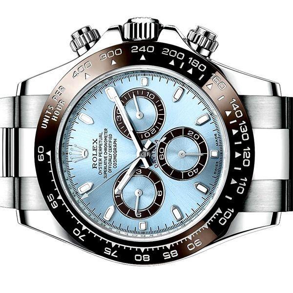 掛軸先‥天然素材 楽天市場】ロレックス（ROLEX）デイトナ プラチナ アイスブルー