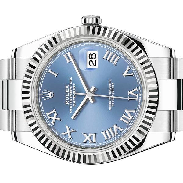 ROLEX ロレックス デイトジャスト 41 126334 青 ブルー オイスター 