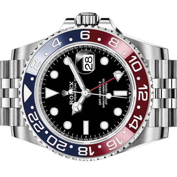 GMTマスターII ROLEX ロレックス GMTマスター2 126710BLRO ランダム 赤