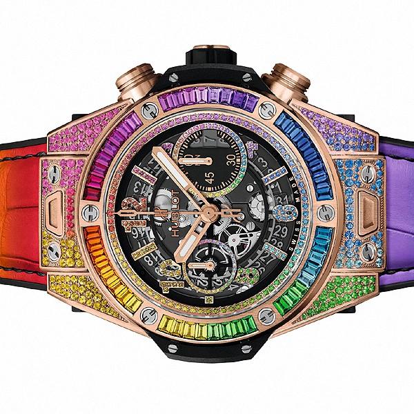 Hublot ウブロ ビッグバン ウニコ キングゴールド レインボー 45mm 411 Ox 9910 Lr 0999 19年モデル 新品 未使用 411 Ox 9910 Lr 0999 ジュエリーささき 通販 Yahoo ショッピング