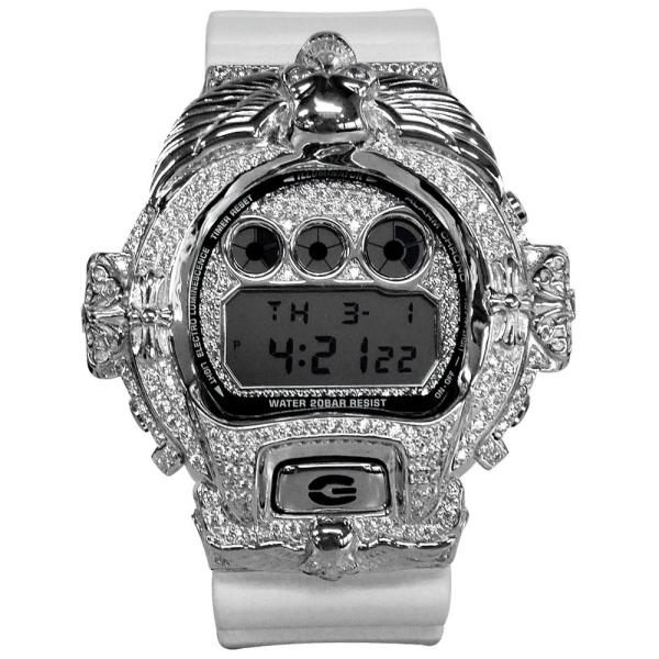 G-SHOCK G-SHOCKカスタム DW6900MR クロムスカルカスタムWG 防水仕様