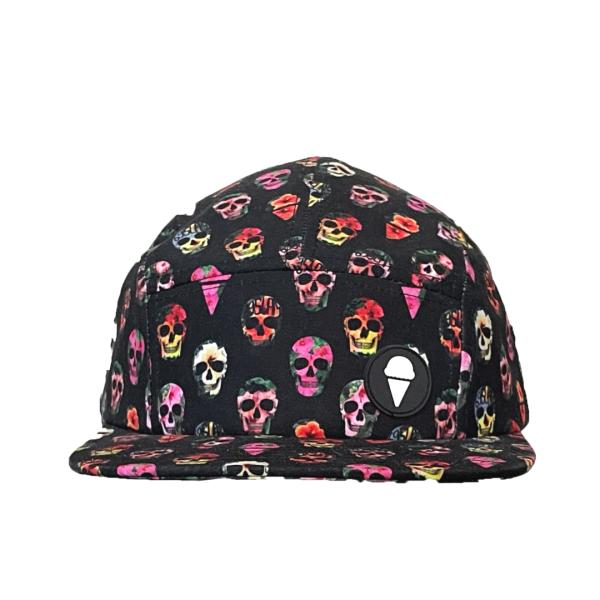 69SLAM（ロックスラム） 【国内未入荷】 キャップ シュガースカル 総柄
