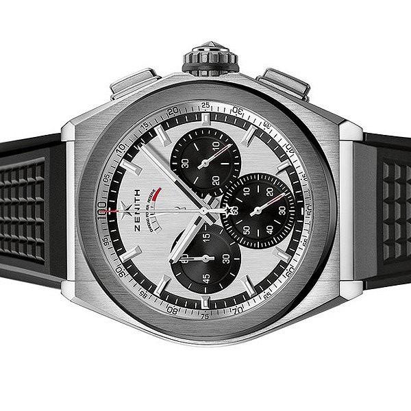 Zenith ゼニス Defy デファイ エルプリメロ21 シルバー ブラック ラバーベルト 黒 95 9005 9004 01 R7 メンズ 新品 未使用 95 9005 9004 01 R7 ジュエリーささき 通販 Yahoo ショッピング