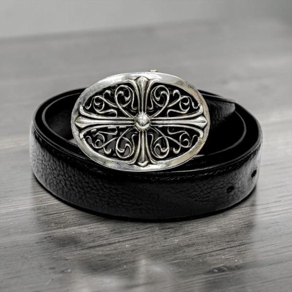 CHROME HEARTS（クロムハーツ） クラシックオーバルクロス バックル