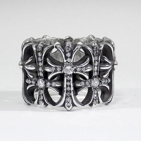 CHROME HEARTS（クロムハーツ） セメタリークロスリング ダイヤモンド