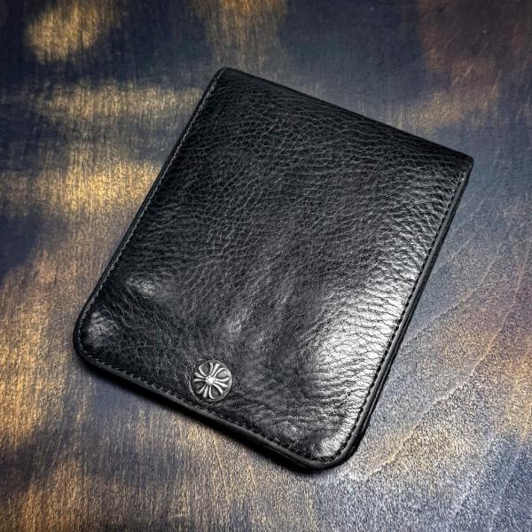 CHROME HEARTS CHプラス　レザー　折りたたみ財布　ウォレット CHROME HEARTS クロムハーツ Wallet ウォレット 財布 レザー】タイニー