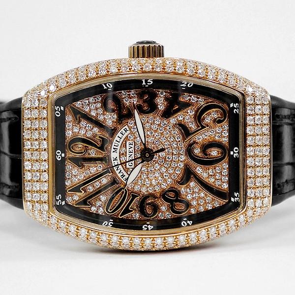 FRANCK MULLER フランクミュラー ヴァンガード レディース ダイヤモンド ピンクゴールド V32AT 新品未使用