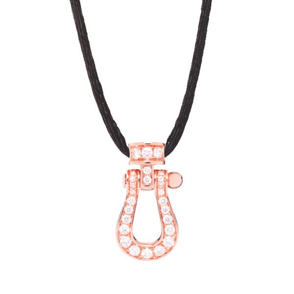 FREDフォース10 ネックレス ピンクゴールド