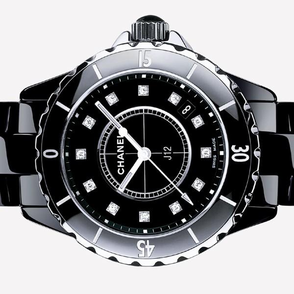 Chanel シャネル J12 レディース 12pダイヤ 33mm ブラックセラミック H1625 ダイヤモンド インデックス 黒 新品 未使用 H1625 ジュエリーささき 通販 Yahoo ショッピング