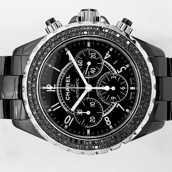 Chanel シャネル J12 クロノグラフ ブラックダイヤベゼル 41mm メンズ オート 黒セラミック H0940 J12 H0940 Bkb Ys ジュエリーささき 通販 Yahoo ショッピング