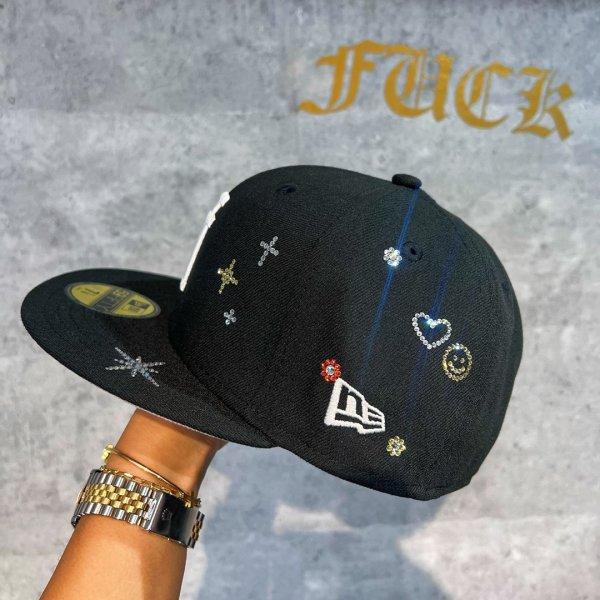 G-BALLER / ジーボーラー】Jewel cap ジュエルキャップ NEWERA 59Fifty