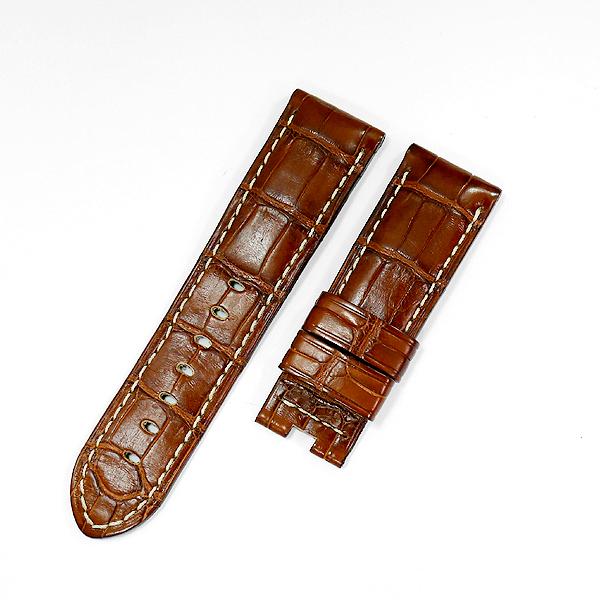 Panerai パネライ ルミノール 24mm 22mm用 純正レザーベルト 茶 ブラウン メンズ 純正 クロコダイル レザー ベルト 中古 希少 Op Lb Br Used ジュエリーささき 通販 Yahoo ショッピング