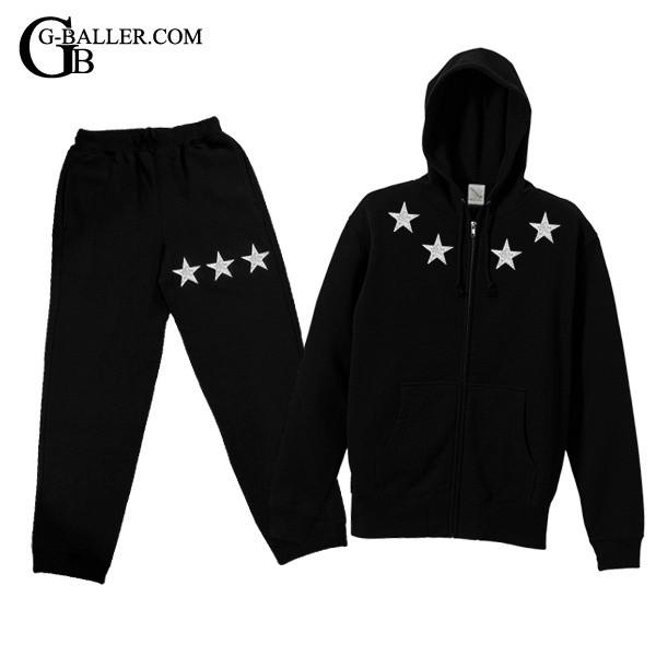 スワロススキーセットアップ STAR スワロスウェット セットアップ G-BALLER ブランド 正規品