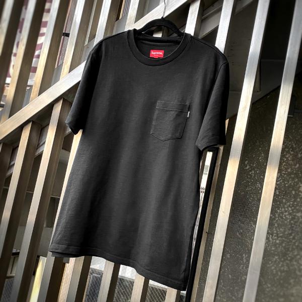 Supreme（シュプリーム） ポケットTシャツ M ブラック 黒 半袖 Supreme